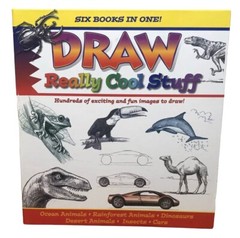 Draw Really Cool Stuff Childrens Art Instruction 6 Books In 1. Beginner Friendly