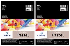 – Pastel Paper Pad White Glassine Dual Sided Light And Heavy