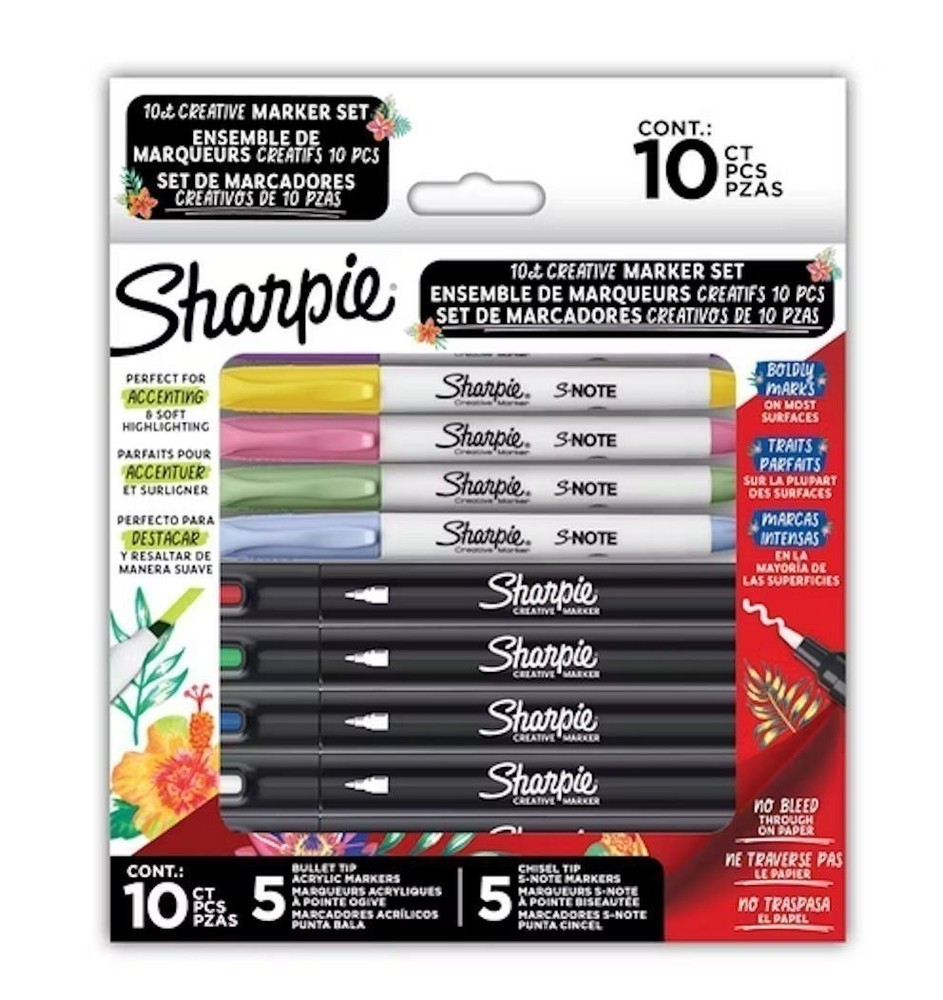 Sharpie 10 Ct Creative Marker Set