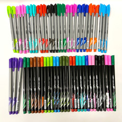 60 Bic Fineliner Pen Fine Point 0.4mm & Medium Point 1.0mm Pens NEW 60 Count