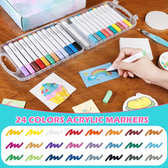 78 Pcs Magic 3D Foam Texture Painting Kit, Magic Puffy Paint Kit, Including 46 P