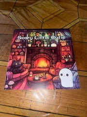 Scary Cutie Colouring Book for Adults And Children 20x20cm Fun Stress Relief