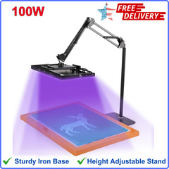 100W LED Exposure Unit for Screen Printing, UV Screen Printing Light, Flexible