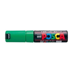 mitsubishi pencil uni water-based pigment marker Posca bold square core green PC