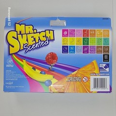 Mr. Sketch 22ct Scented Markers Chisel Tip Assorted Colors 2054594 New