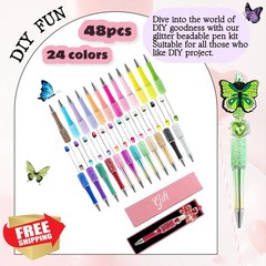 KUNHEHO Glitter Pens 48pcs