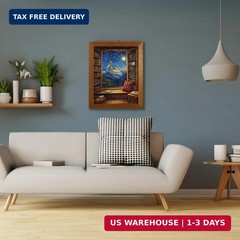 Paint by Numbers Kit for Adults Beginner, Landscape Easy Adult Paint by Number