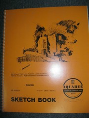 Aquabee Sketch Book Pad 14×17”inches-100 sheets #6075R PEN&INK,CHARCOAL,PENCIL