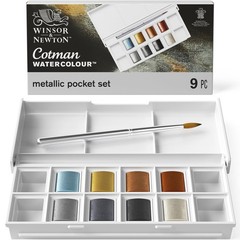 9 count (Pack of 1), Iridescent Blue, Yellow Gold, Bronze, Red Copper,…