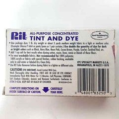 Rit Tint And Dye All Purpose Concentrated Dark Brown