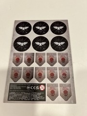 Games Workshop New 10th Ed. Warhammer Battleshock Markers and Objective Markers