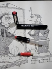 Alvin Reform+Refograph Technical Pen .30+Drafting+Koh-I-Noor+Rapidograph+rOtring