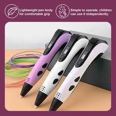 3D Printing Pen Set 3D Drawing Pen with Led Display PLA Filament DIY Art Craft
