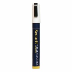 Securit Chalk Markers in Plastic with CD Dims & Chisel Tip – Pack of 2