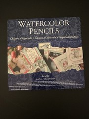 Stampin’ Up Watercolor Color Pencils Blendable Acid Free Set of 24 Retired