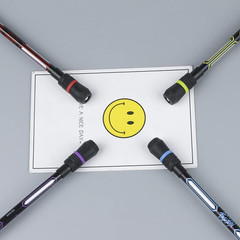 4-Piece Cool Spinning Pen Set for Students – Black Ink, 0.5mm, Gift Idea