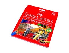 Faber Castell Classic Colour Pencils Box 24 115854 PB648