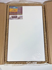 MASTERPIECE Z2VP-1016 Vincent Pro 7/8″ Deep Linen 14.0oz Canvas – White