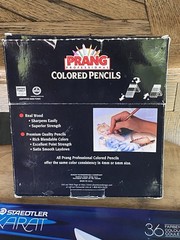 36 Staedtler Karat Aquarell Watercolour Pencils Germany Tin Case Prang 48