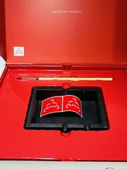 NEW The Original BUDDHA BOARD Art Set: Water Painting w/ Bamboo Brush & Stand