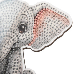 Elephant Crystal Art Wildlife Buddies