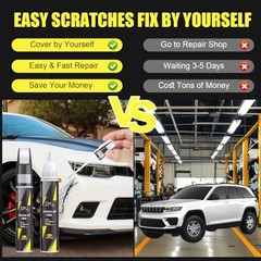 Bright White(PW7/GW7) for Jeep Touch Up Paint, Car Scratch Remover for Nicks