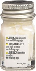 Testors Enamel Paint, Flat White, 1/4-Ounce 0.25 Fl Oz (Pack of 1), White