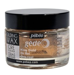 Gilding Wax, 1 Fl Oz (Pack of 1), King Gold