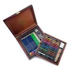Royal & Langnickel Essentials Drawing Pencil Box Set – 49 PC
