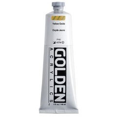 Heavy Body Acrylics Yellow Oxide 5 fl. oz. Tube Professional Acrylic Paint