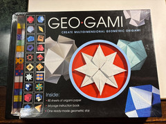 Geo-Gami: The Art of Making Geometrical Shapes from Paper Open Box Never Used