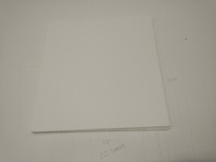 Artists Paper .Conquer Bamboo Natural White . 20 Sheets 330 X 350mm . 350gms
