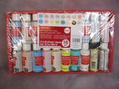 MICHAELS 16 Color Matte Acrylic Paint Pastel Value Pack 2 fl oz Bottles