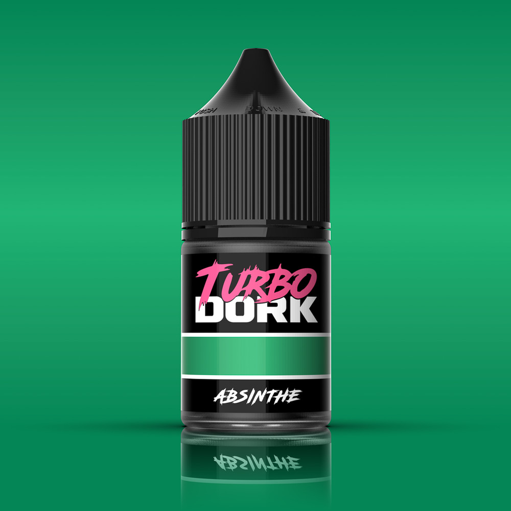 Turbo Dork Metallic Acrylic Paints Sealed