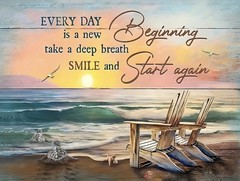 Beach Sunset Diamond Art Kits for Adults, 16×12 inches,