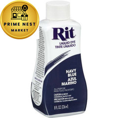 Rit Dye Liquid Fabric – 8 Ounce, Navy – 2 Pack