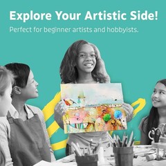 Versatile 12×16 Inch Blank Canvases – 12 Pack for Oil, Acrylic, and Watercolor