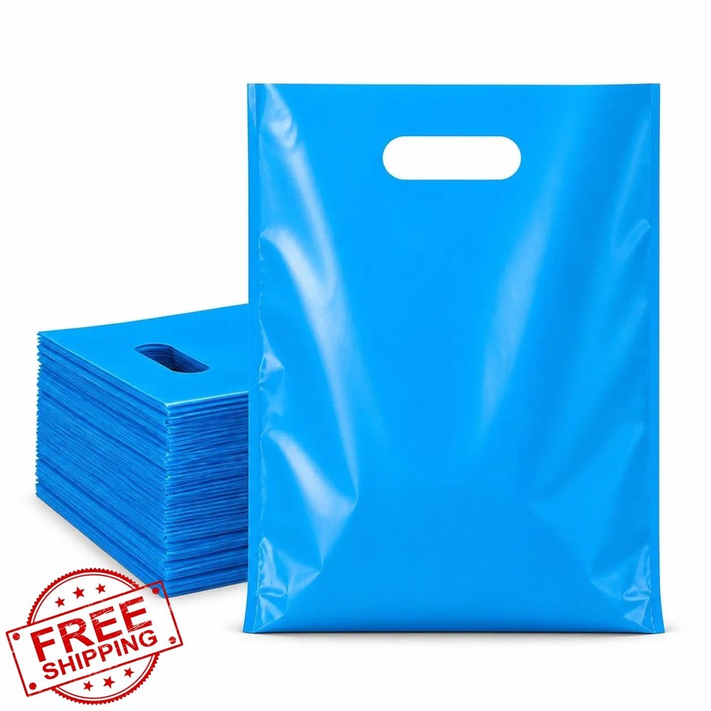 ysmile Blue Plastic Bag 5.9″x7.8″ 100ct