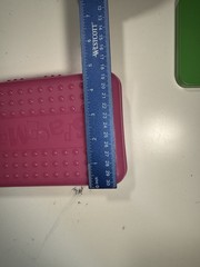 VTG Classic Spacemaker Pencil Box Pink & Clear Made In USA Case Newell 1990s
