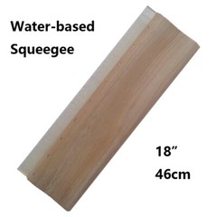 4 pcs 18″ Screen Printing Squeegee Water Base Ink Scraper Press Tool for Shirt