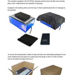 60W Screen Printing Exposure Unit 18″x12″ Silk Screen Printing Machine UV Light