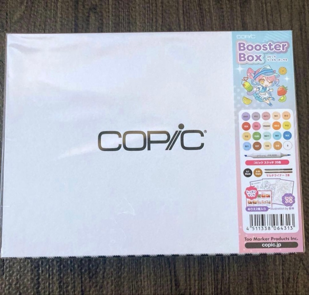 Copic Sketch Multiliner Markers 20 Color Set Limited Edition Used