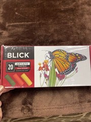 Blick Artists’ Pastels Half Sticks Sampler Set of 20 New Made In England