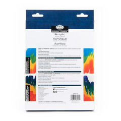 24 Color Acrylic Paint Set for DIY Art Craft Hobby Model Painting Artists Kit