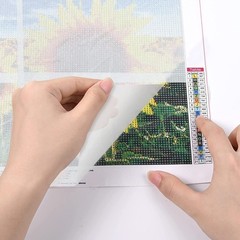 100 Pieces Diamond Painting Release Paper 15 x 10cm 15*10cm-100PCS, White