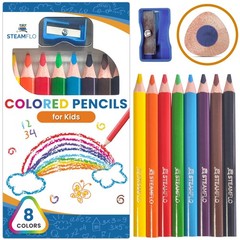 Colored Pencils for Toddlers 3-4 Years – Kids Pencils for Beginners, Toddlers…