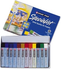 Sakura ESP12 12-Piece Cray-Pas Specialist Assorted Colors Oil Pastel Set