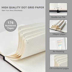 &And Per Se Dotted Journal Supplies – Journaling Kit with Dotted Notebook, St…