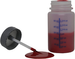 Touch up Paint Kit DR Dark Cherry Red for Kia Hyundai Exact Match 1 Ounce W/Brus