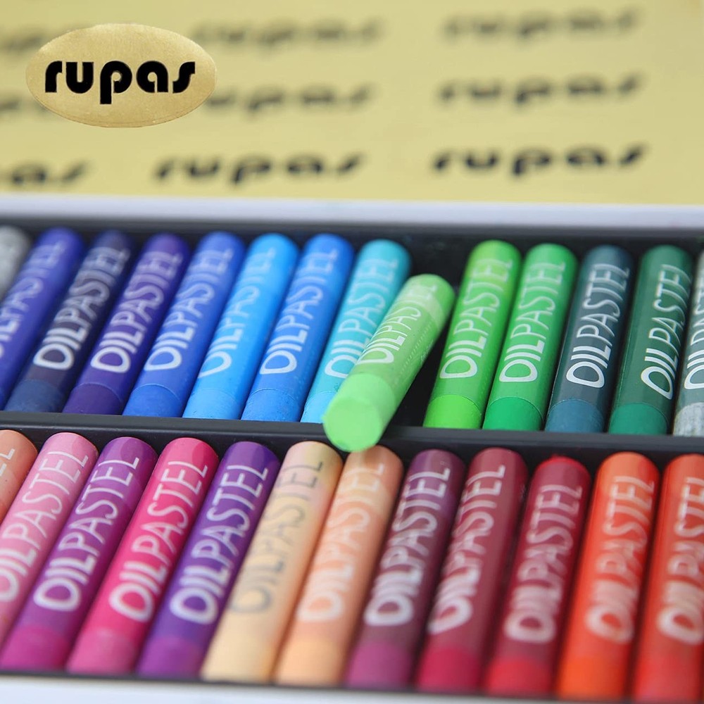 Soft Oil Pastel 48 Color Set Professional Grade Art Drawing Painting